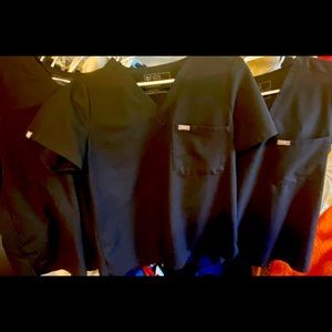 Figs medium Catarina scrub top